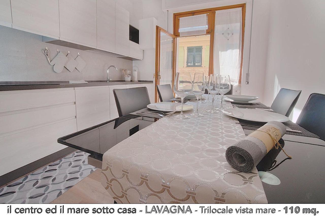 Apartamento Il Centro Ed Il Mare Sotto Casa Lavagna Exterior foto